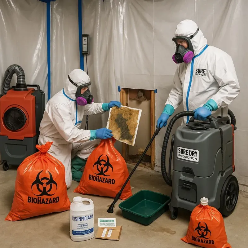 Contaminated Water Handling Protocols process in Charles Mix County, SD
